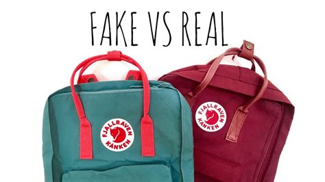 kanken bag original vs fake|fjällräven kanken real or fake.